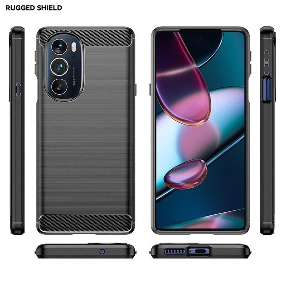 Kryt Motorola EDGE X30 Armored Carbon black