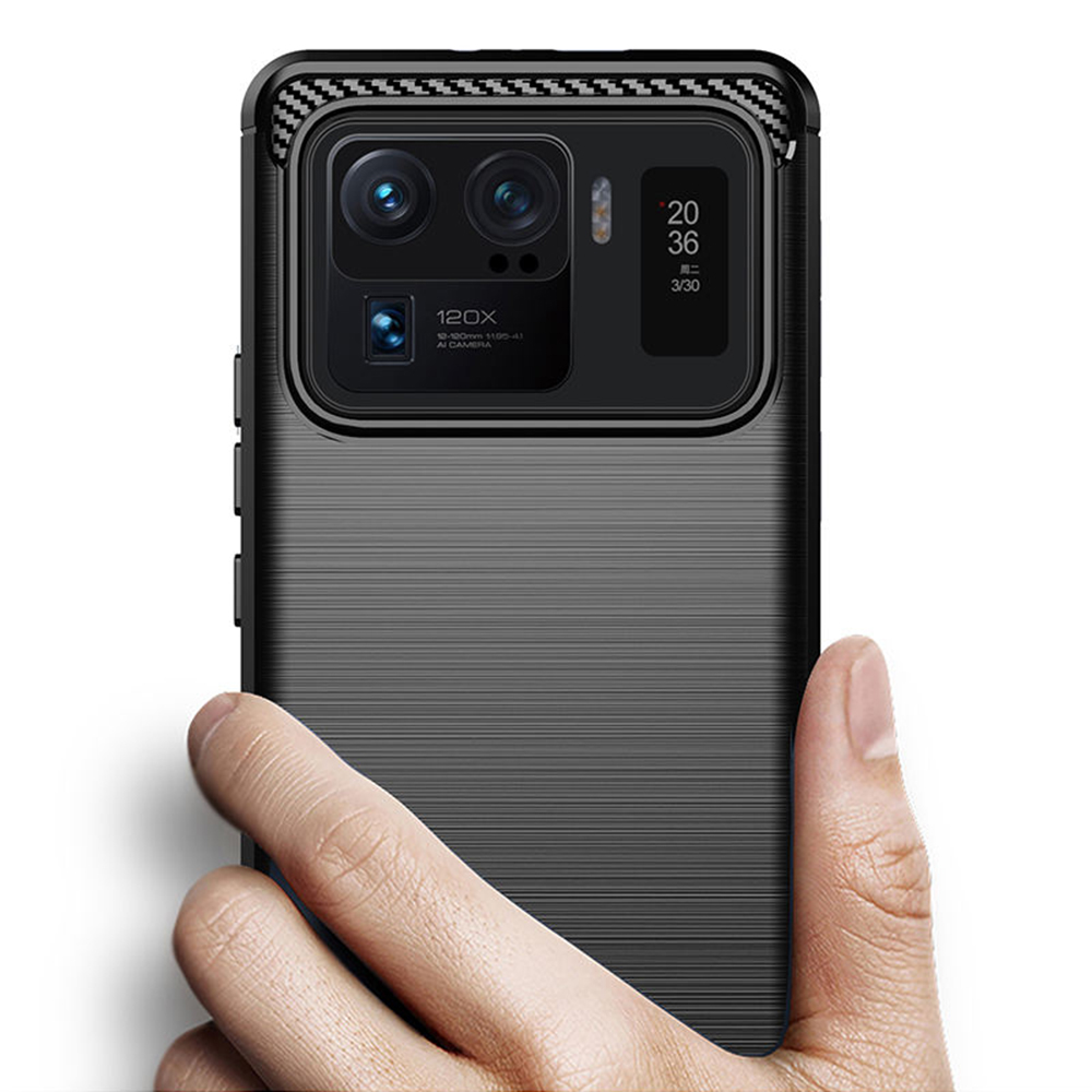 Kryt Xiaomi Mi 11 Ultra, Armored Carbon black