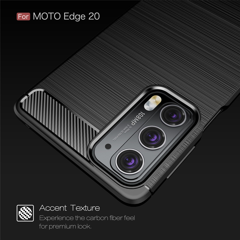 Kryt Motorola EDGE 20 5G Armored Carbon black