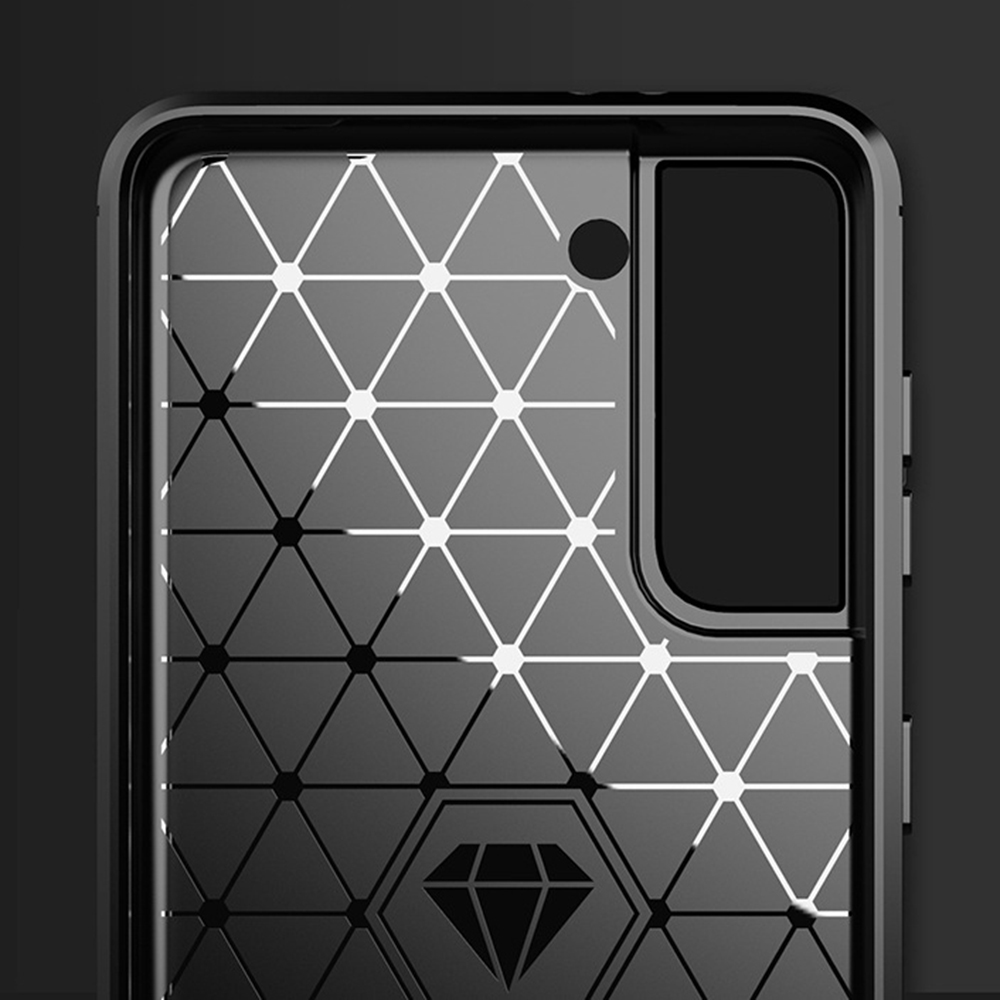 Kryt Samsung Galaxy S21 Plus 5G, Armored Carbon černý