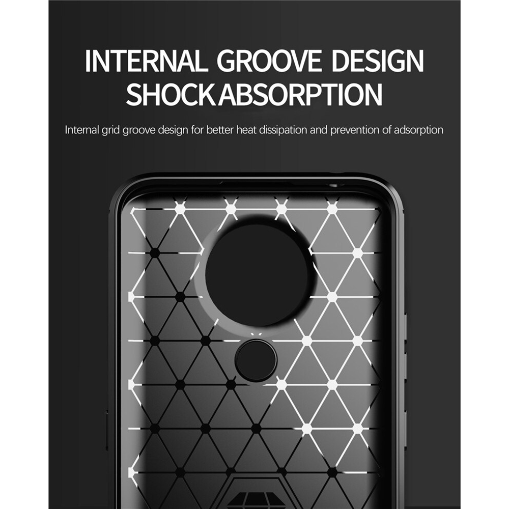Kryt Nokia 3.4 Armored Carbon black