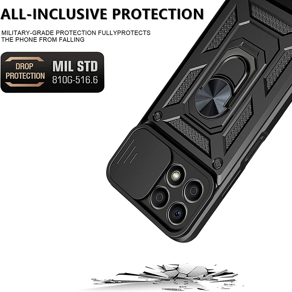 Kryt Honor Magic 5 Pro Techsuit CamShield Pro rose gold