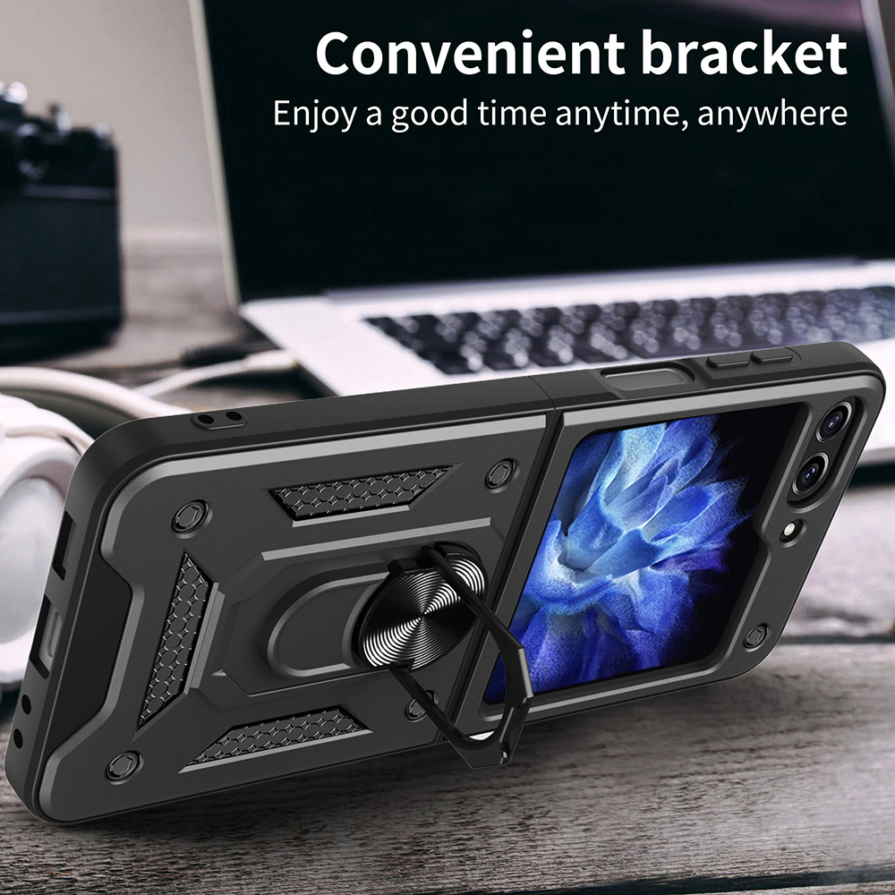 Kryt Samsung Galaxy Z Flip 5 Techsuit CamShield Pro rose gold