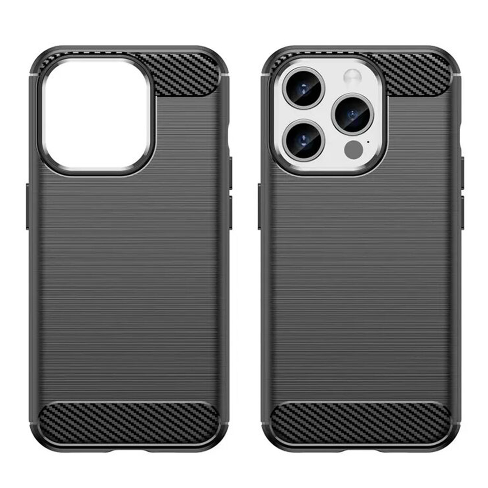 Kryt iPhone 15 Pro Max Armored Carbon černý