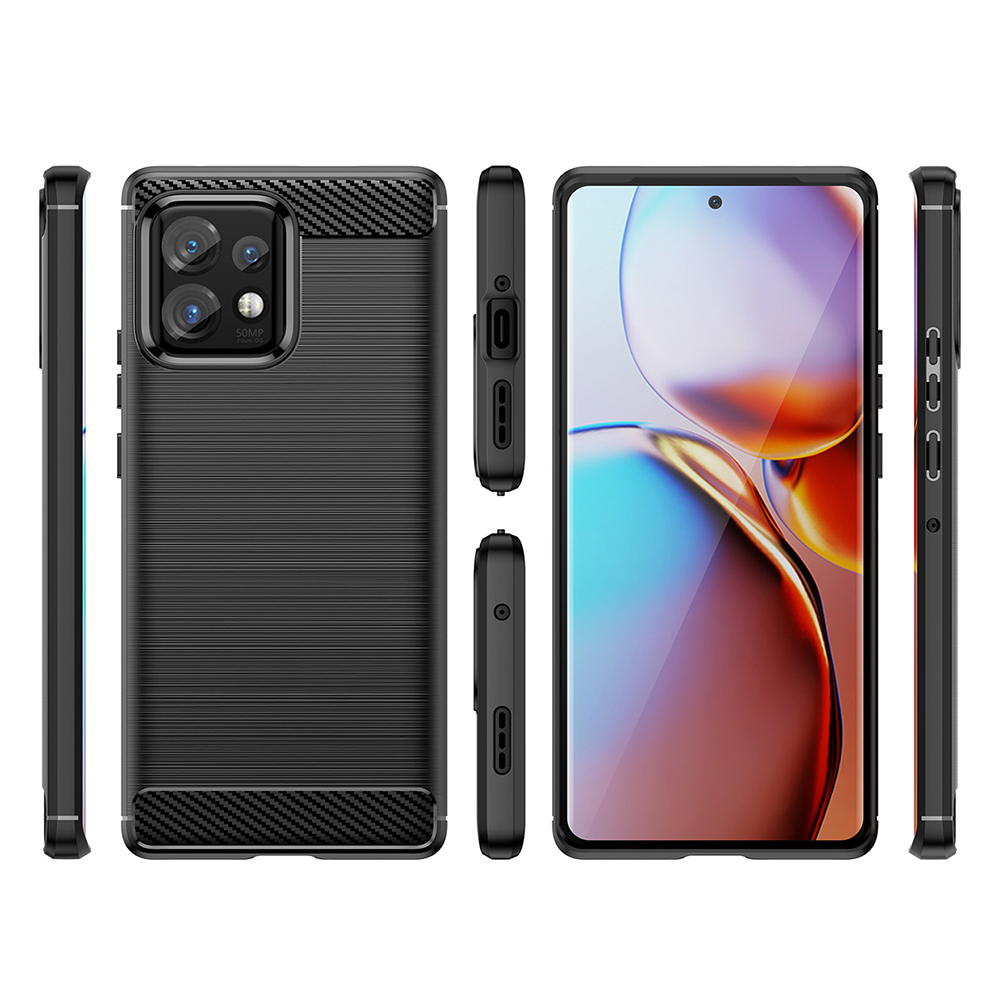 Kryt Motorola EDGE 50 Pro Armored Carbon černý