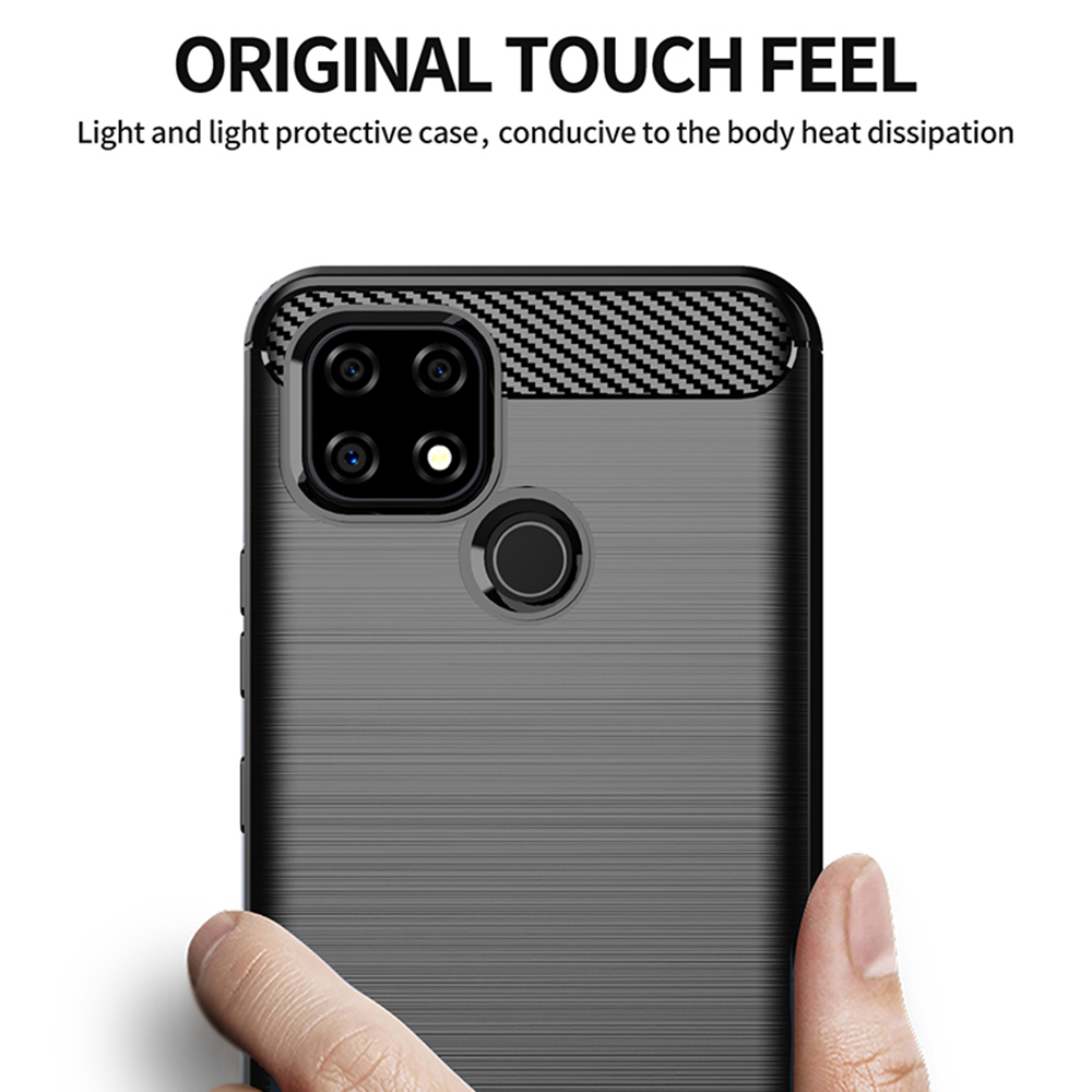 Kryt Realme C21 , Armored Carbon black