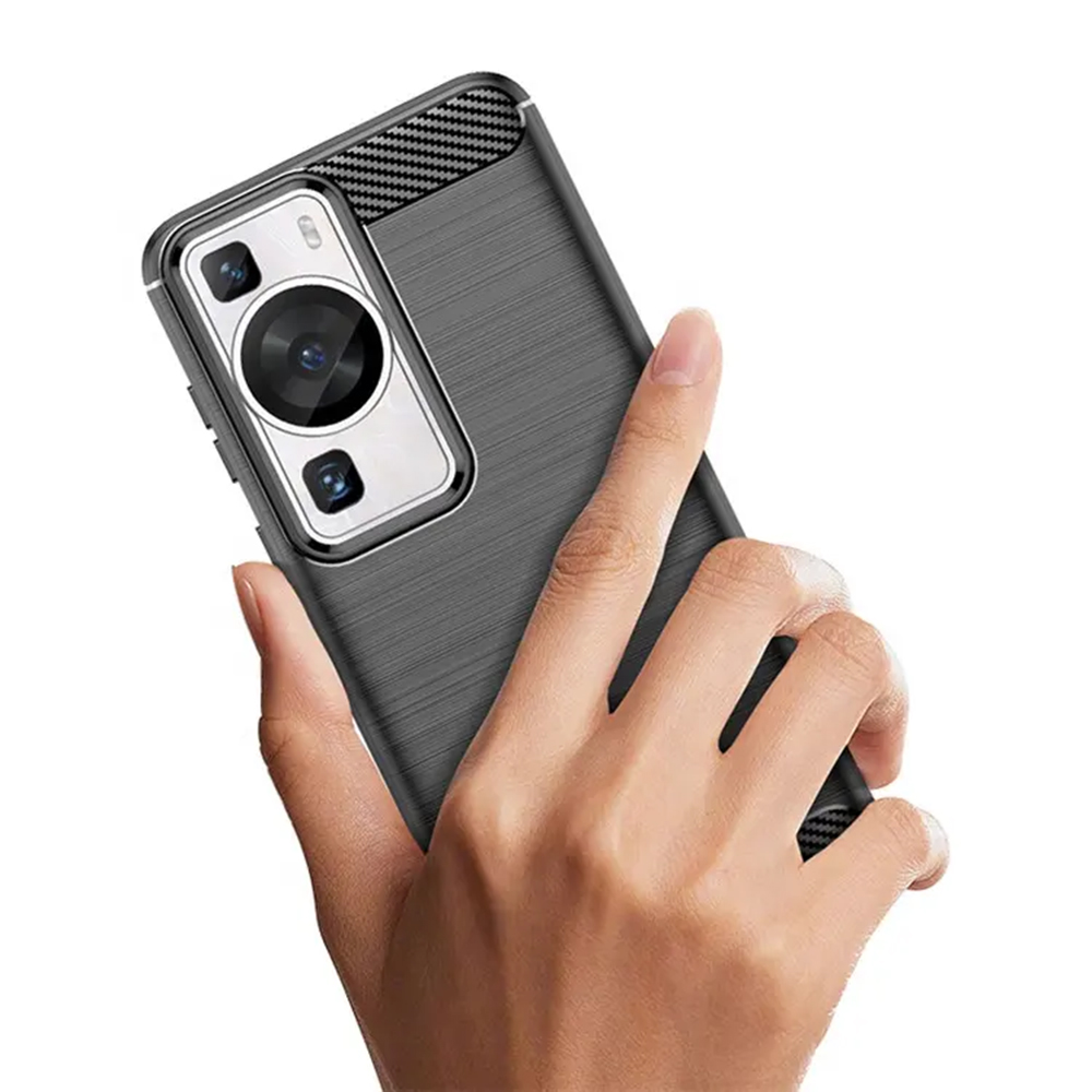 Kryt Huawei P60 / P60 Pro Plus Armored Carbon černý
