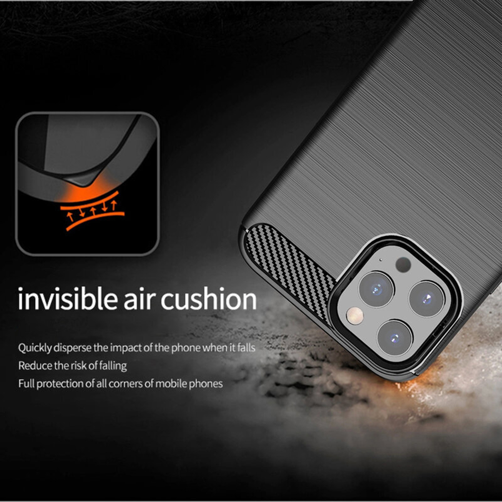 Kryt iPhone 14 Pro Armored Carbon černý