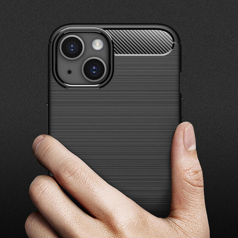 Kryt iPhone 14 Armored Carbon černý