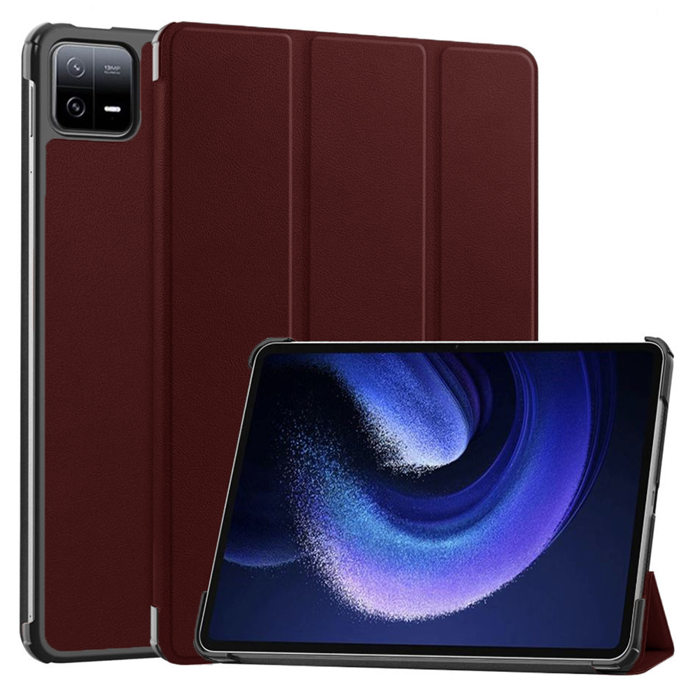 Pouzdro pro tablet Xiaomi Pad 6 / Pad 6 Pro, Techsuit FoldPro burgundy