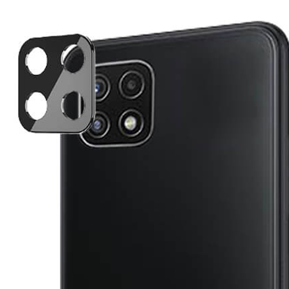 Hybridní sklo pro celý fotoaparát Samsung Galaxy A22 4G / A22 5G / M22 4G – Mocolo, černé