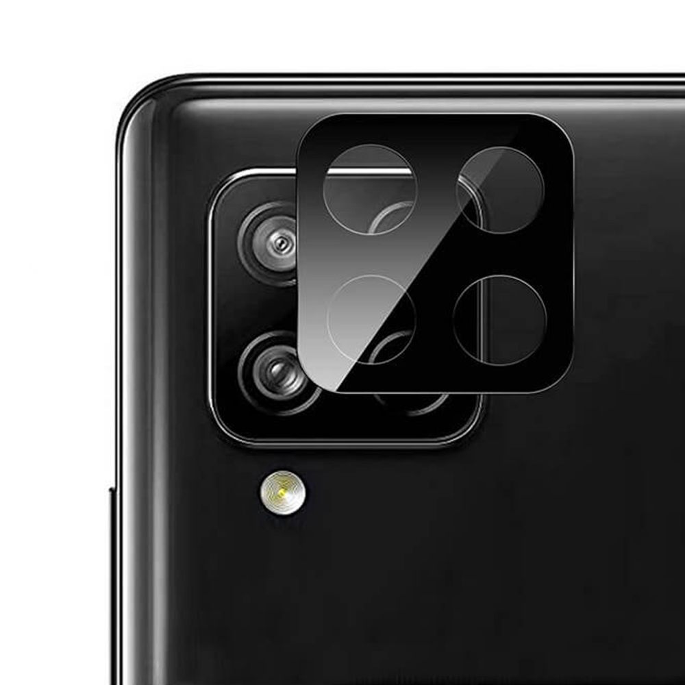 Hybridní sklo pro celý fotoaparát Samsung Galaxy A12 / A12 Nacho – Mocolo, černé