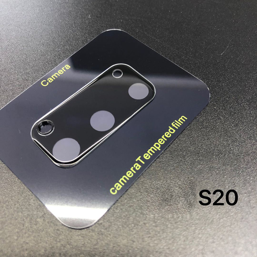 Hybridní sklo pro celý fotoaparát Samsung Galaxy S20 4G / S20 5G – Mocolo, černé