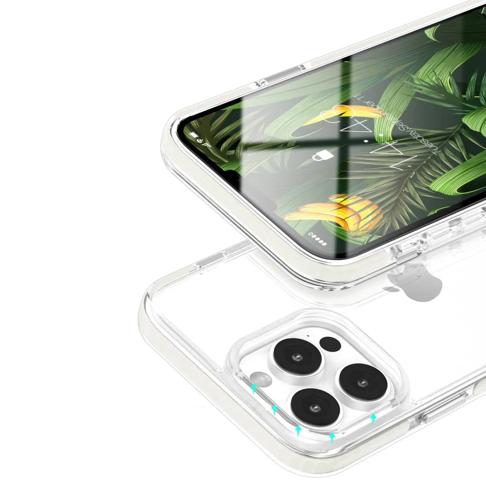 Kryt iPhone 15 Slim Case Protect 2mm transparent