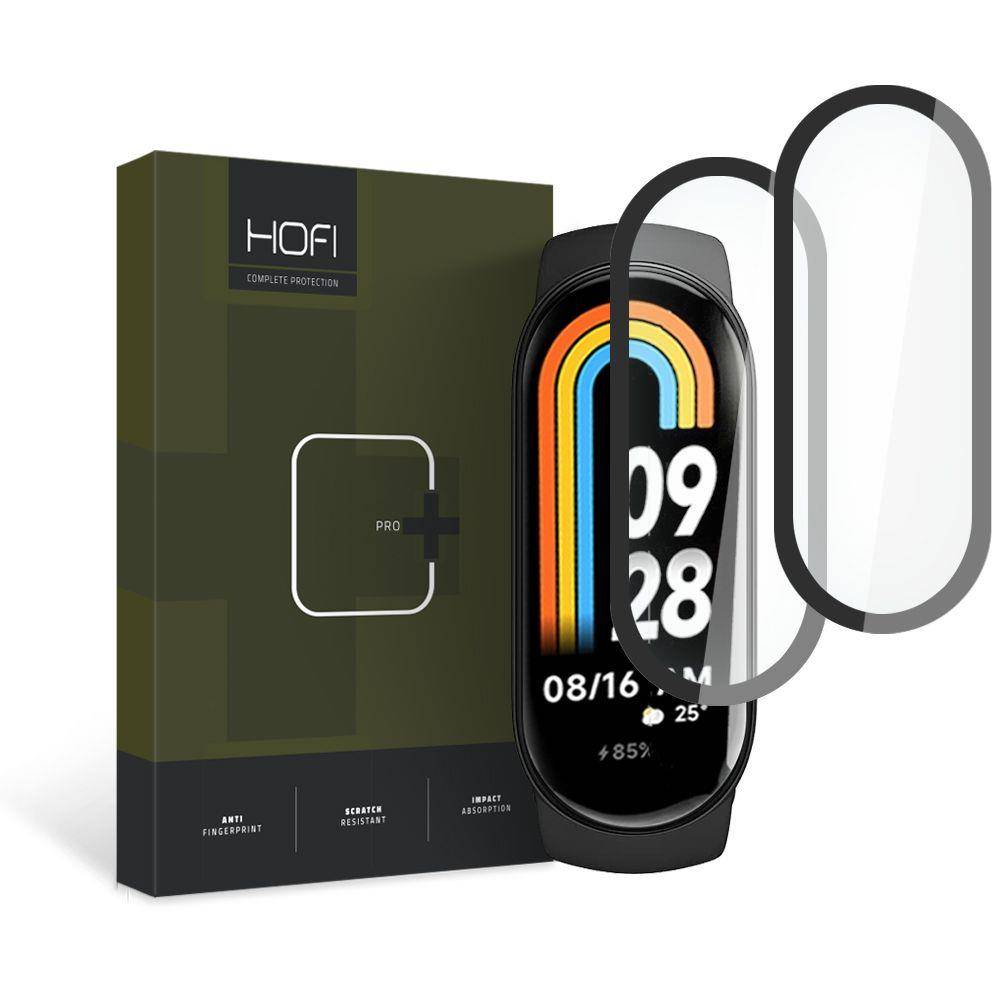 Tvrzené hybridní sklo XIAOMI SMART BAND 8 / 8 NFC HOFI Hybrid Pro+ 2ks černé