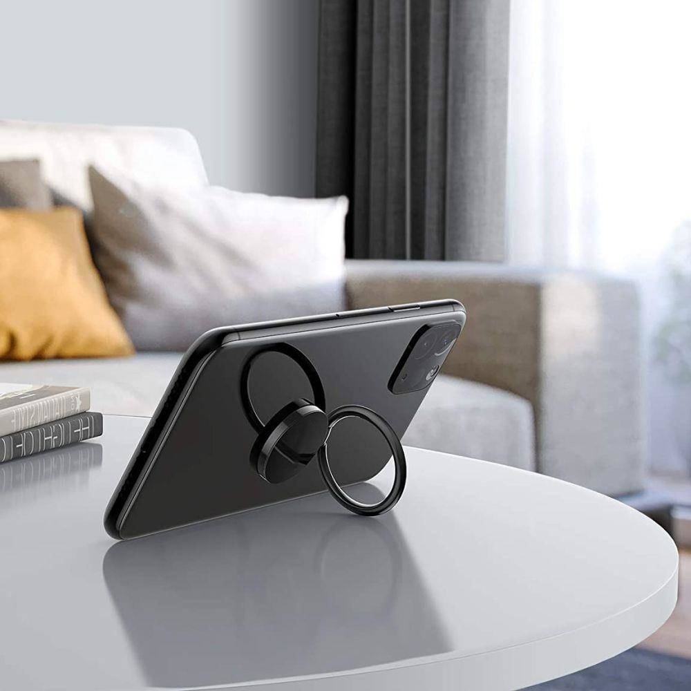 Ring Holder - držák na mobil prsten, Magnetic Tech-Protect Flower Rose