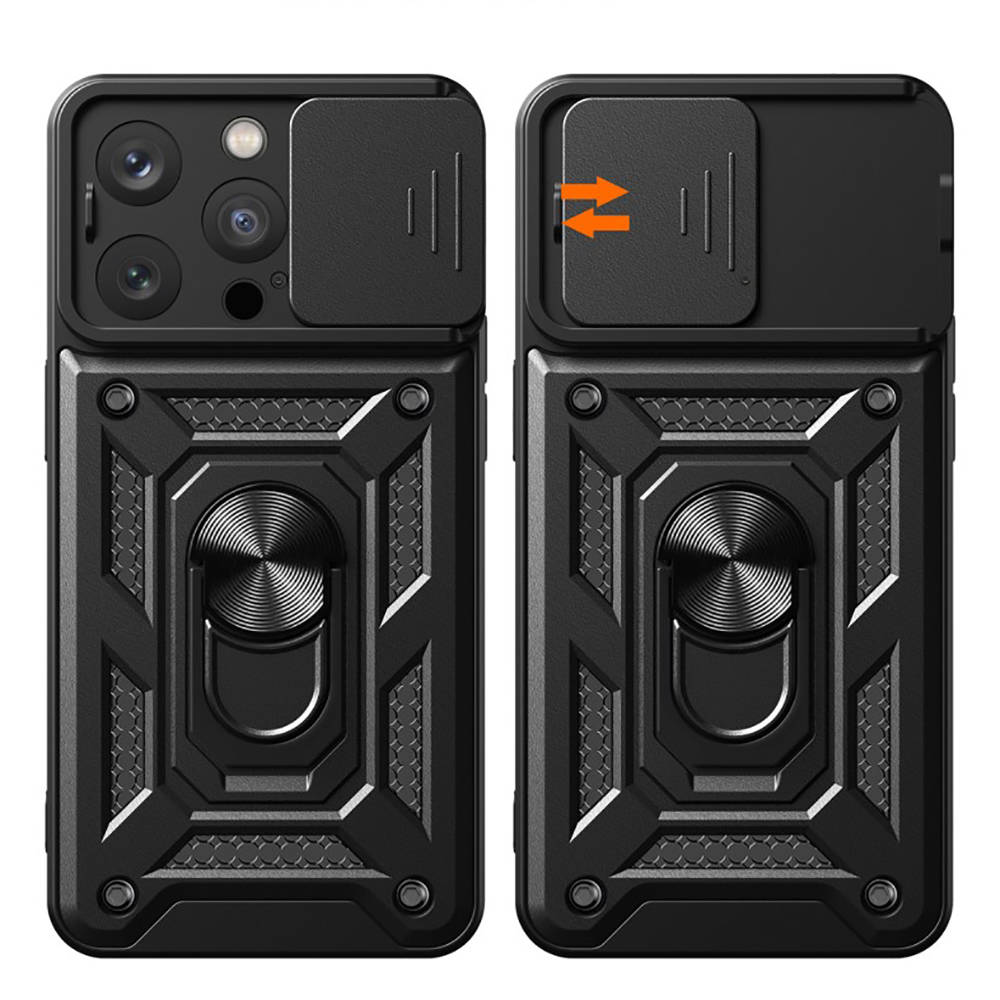 Kryt iPhone 15 Pro Nexeri CamShield Pro černý