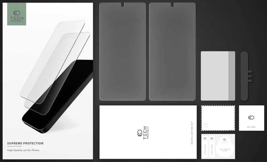 Ochranná fólia TECH-PROTECT SUPREME FLEX 2-PACK GALAXY S23 ULTRA HYDROGEL FILM CLEAR 