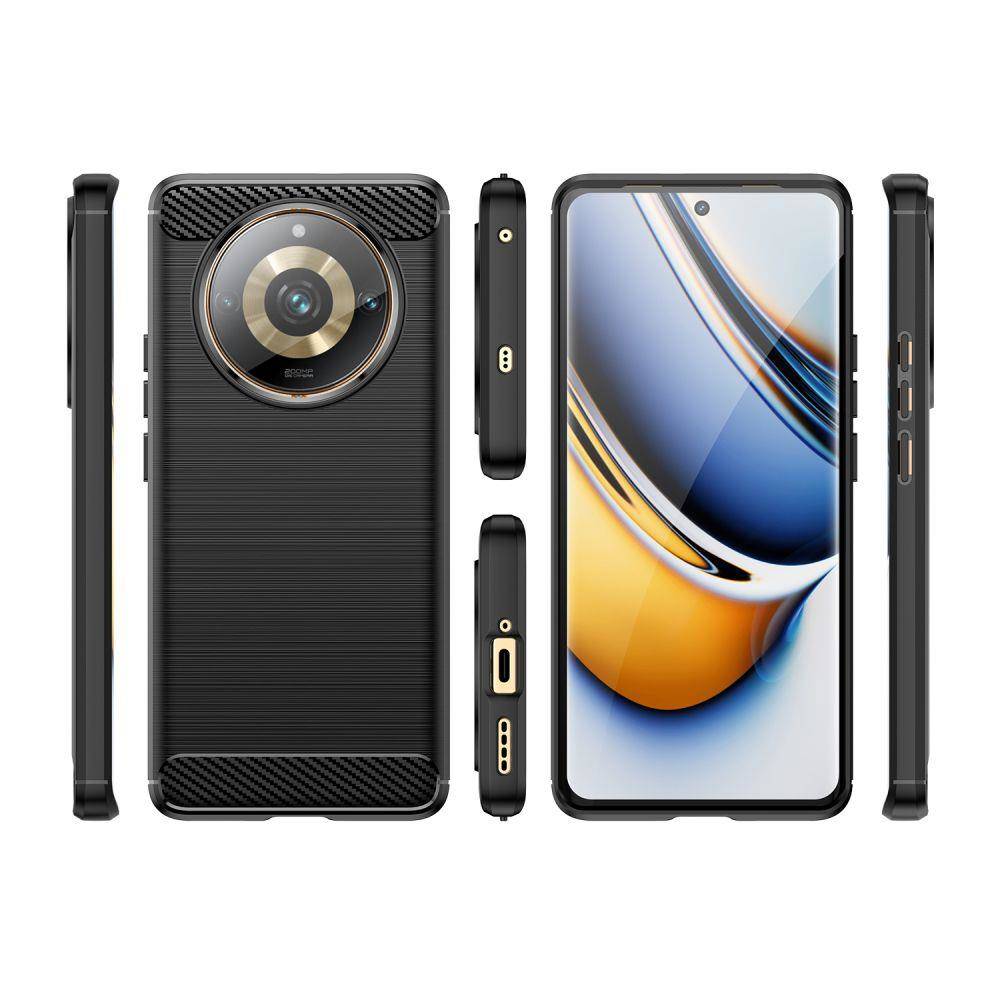 Kryt REALME 11 PRO / 11 PRO+ Tech-Protect TPU Carbon černý