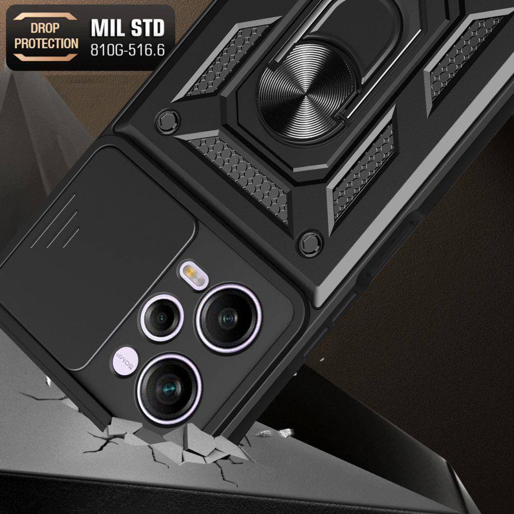 Kryt Xiaomi Redmi Note 12 Pro 5G / POCO X5 Pro 5G Tech-Protect CamShield Pro černý
