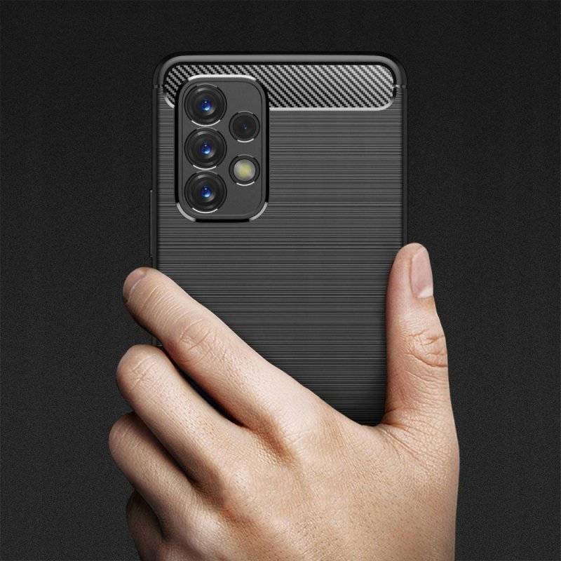 Kryt Samsung Galaxy A23 5G Nexeri TPU Premium Carbon černé