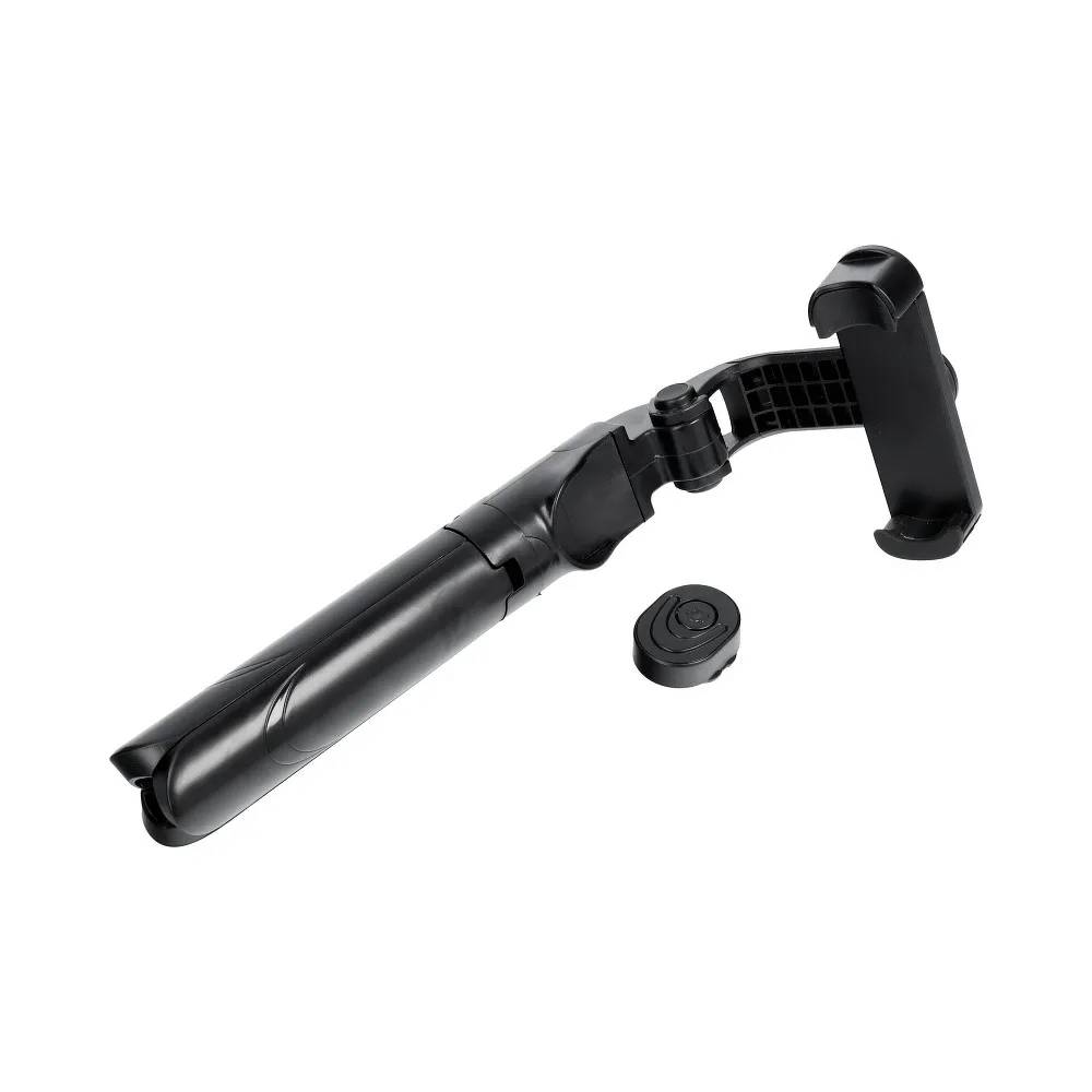 Selfie tyč Tripod SSTR-12 bluetooth stativ na dálkové ovládání, černá