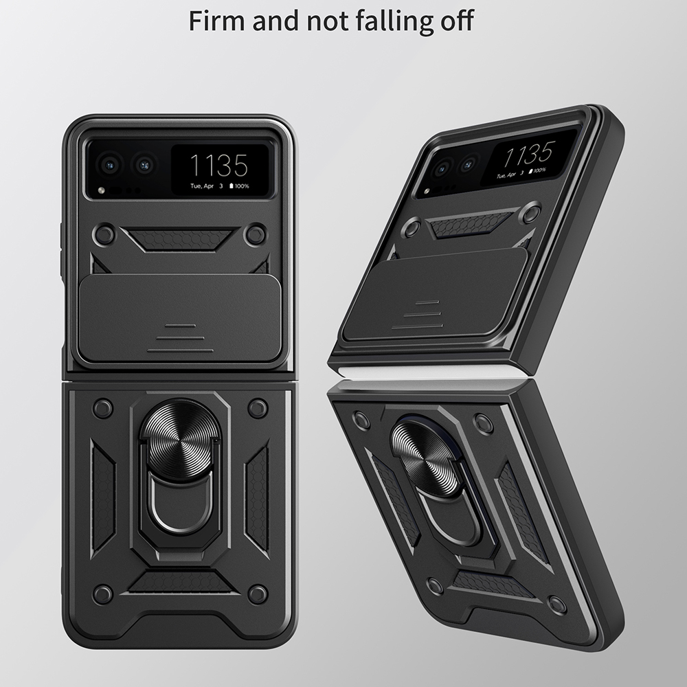 Kryt Motorola Razr 40 Techsuit CamShield Pro černý
