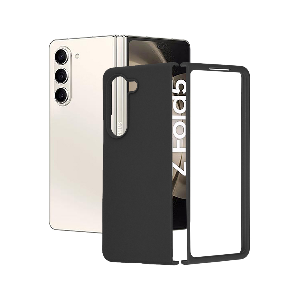 Kryt Samsung Galaxy Z Fold 5 , Techsuit - Soft Edge Silicone, černý