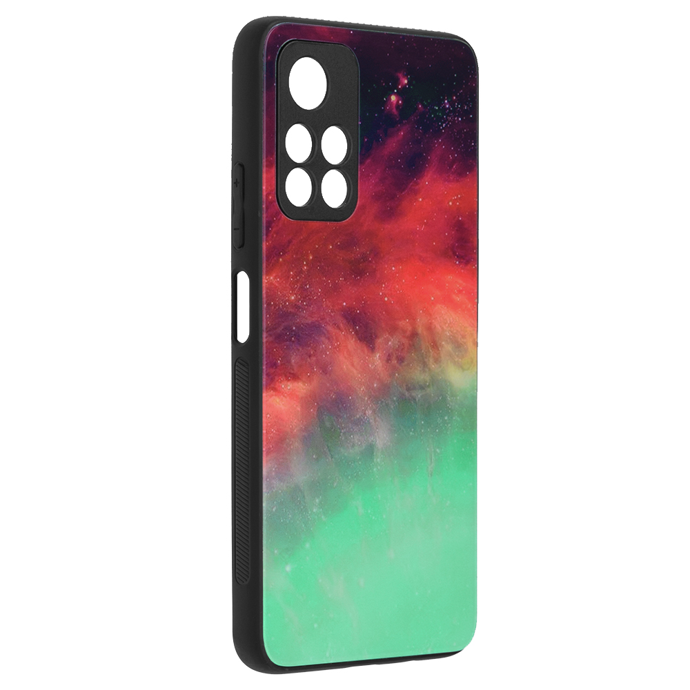 Pouzdro Xiaomi Redmi Note 11 5G / Redmi Note 11s 5G / Poco M4 Pro 5G Techsuit - Glaze Series, Fiery Ocean
