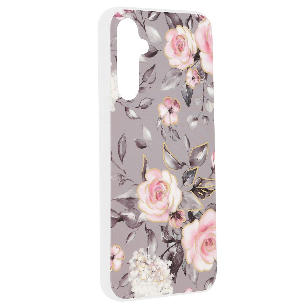 Kryt Samsung Galaxy A34 5G Techsuit - Marble Series - Bloom of Ruth Gray