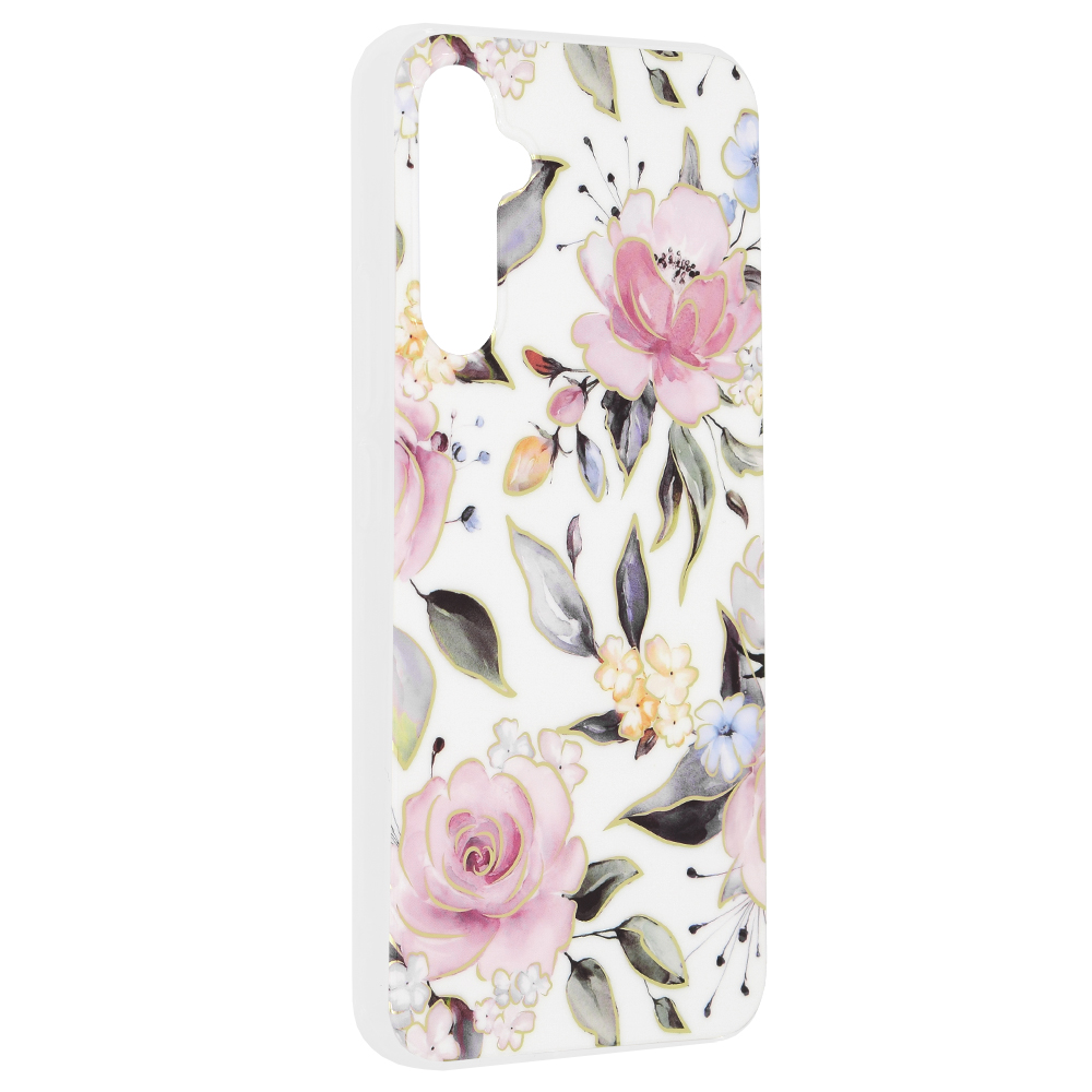 Kryt Samsung Galaxy A34 5G Techsuit - Marble Series - Chloe White