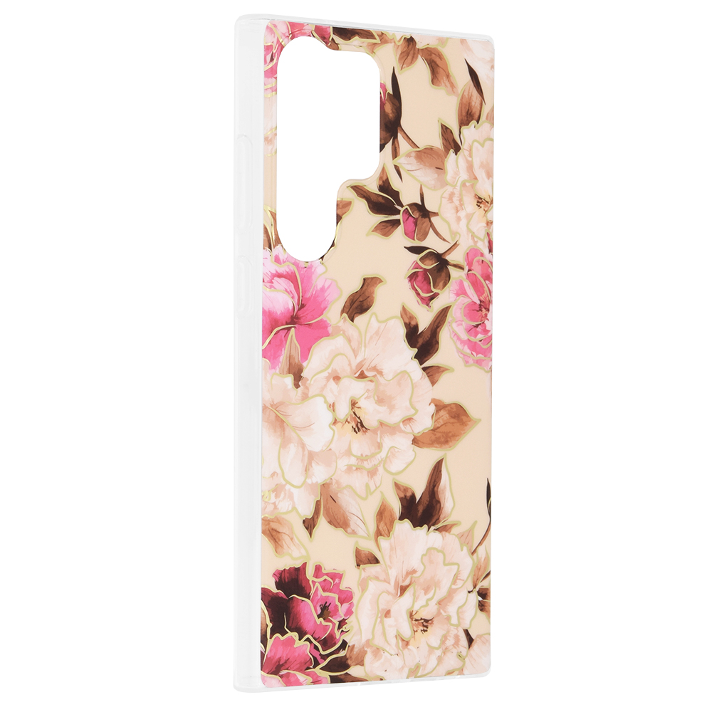 Kryt Samsung Galaxy S23 Ultra Techsuit - Marble Series - Mary Berry Nude