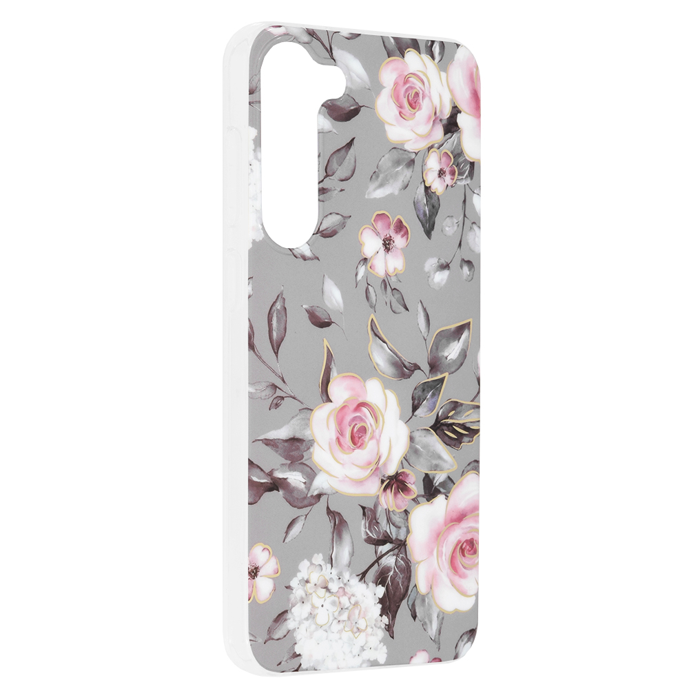 Kryt Samsung Galaxy S23 Plus Techsuit - Marble Series - Bloom of Ruth Gray