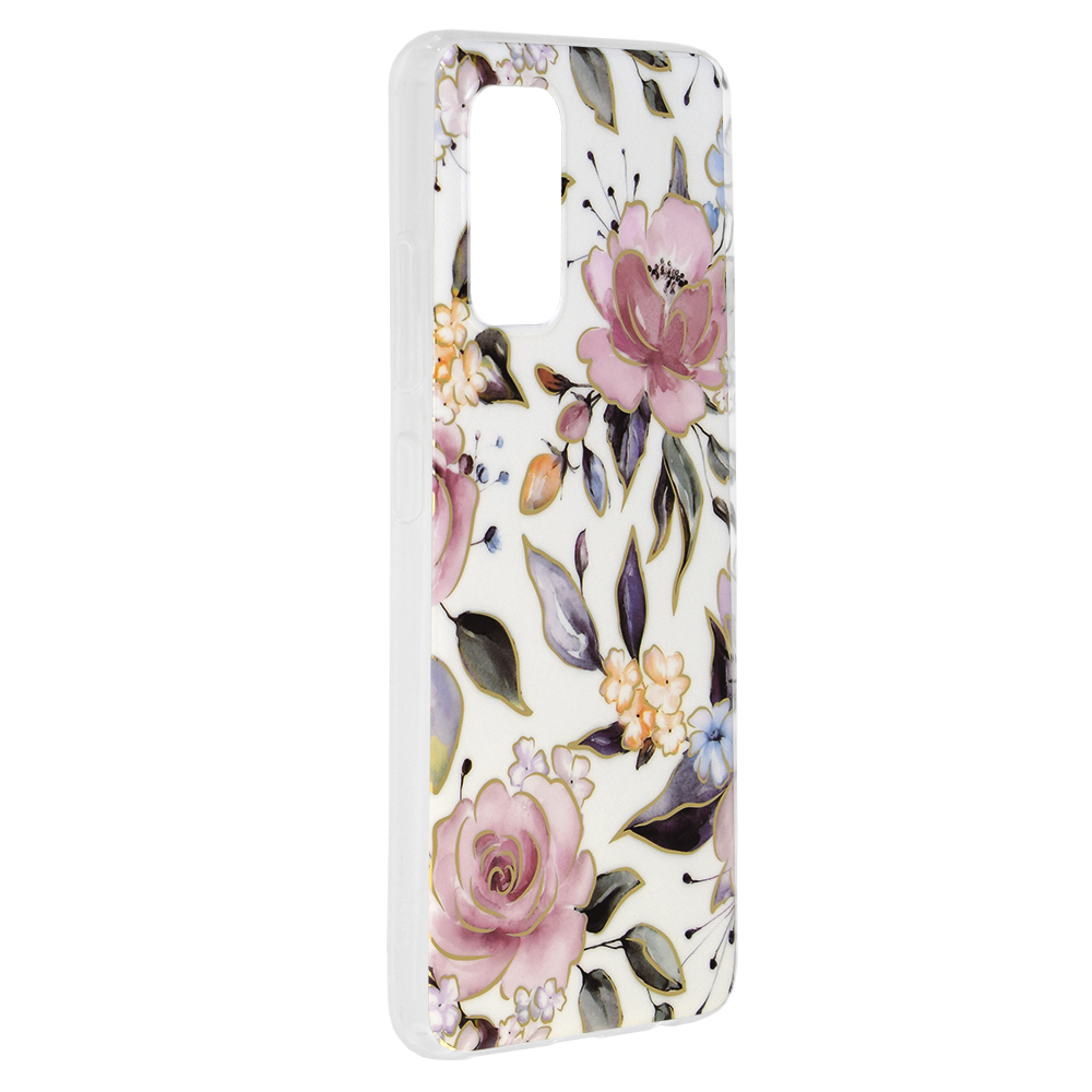 Kryt Samsung Galaxy A32 4G Techsuit - Marble Series - Chloe White
