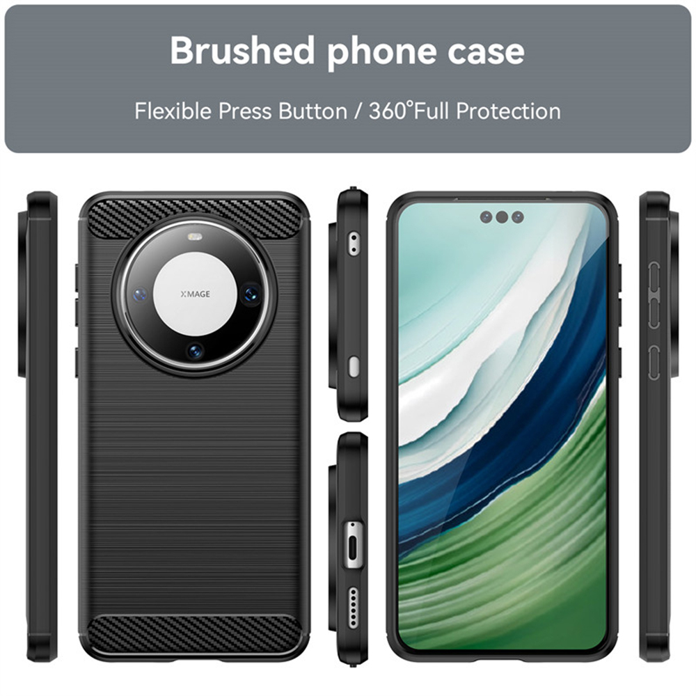 Kryt Huawei Mate 60 Pro Armored Carbon černý