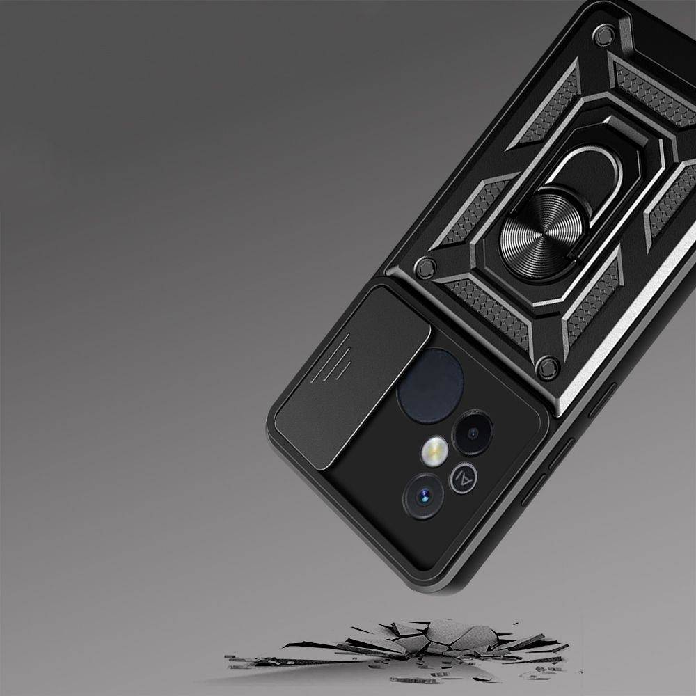 Kryt Xiaomi Redmi 12C Tech-Protect CamShield Pro černý