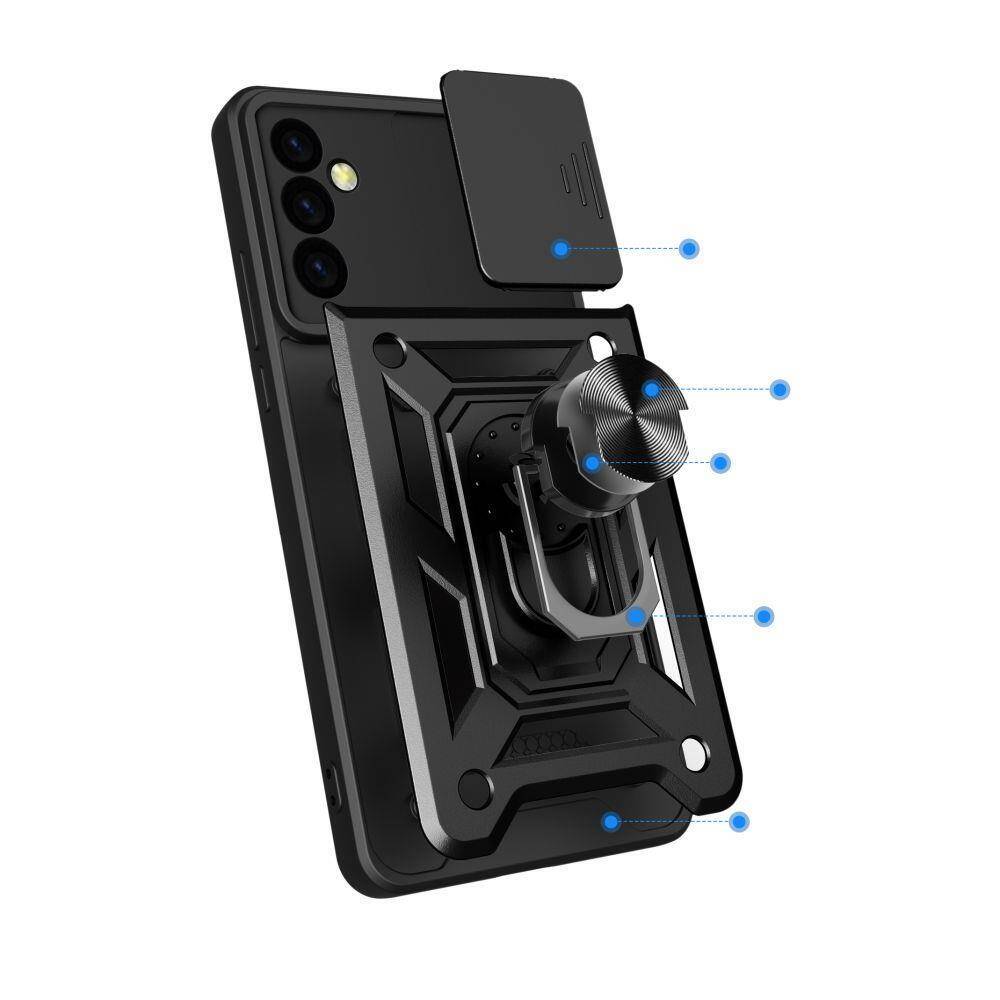 Kryt Samsung Galaxy M34 5G Tech-Protect CamShield Pro černý