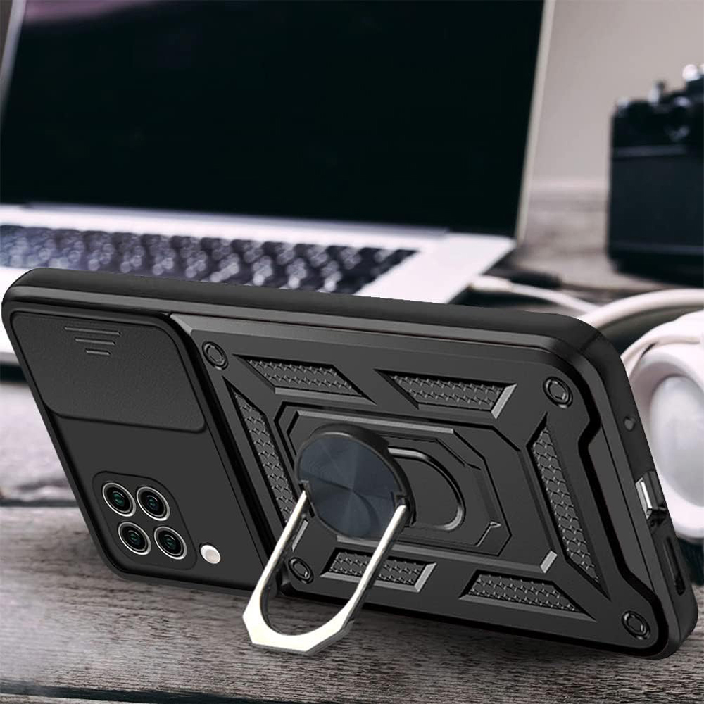Kryt Huawei P40 Lite Techsuit CamShield Pro modrý