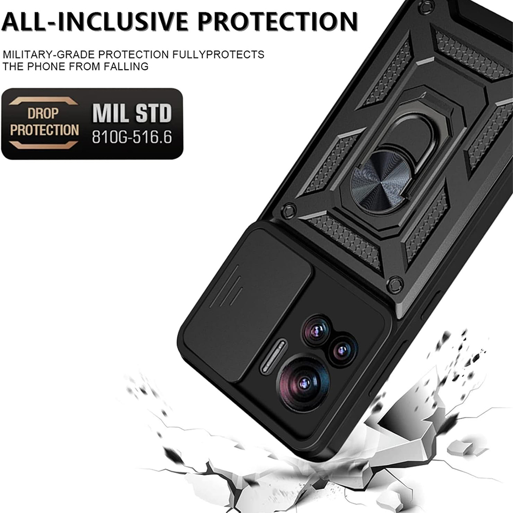 Kryt Motorola EDGE 50 Techsuit CamShield Pro rose gold