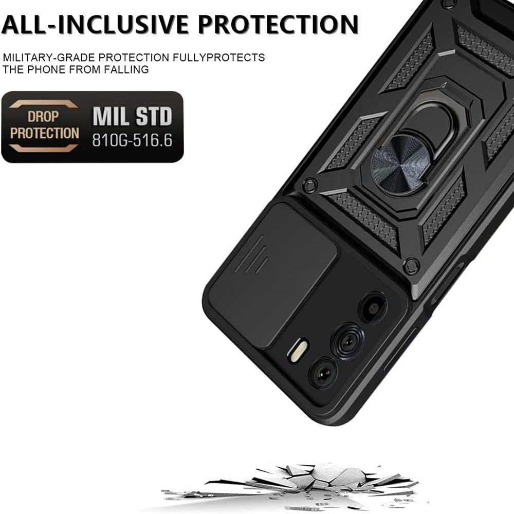 Kryt Motorola EDGE 30 Techsuit CamShield Pro černý