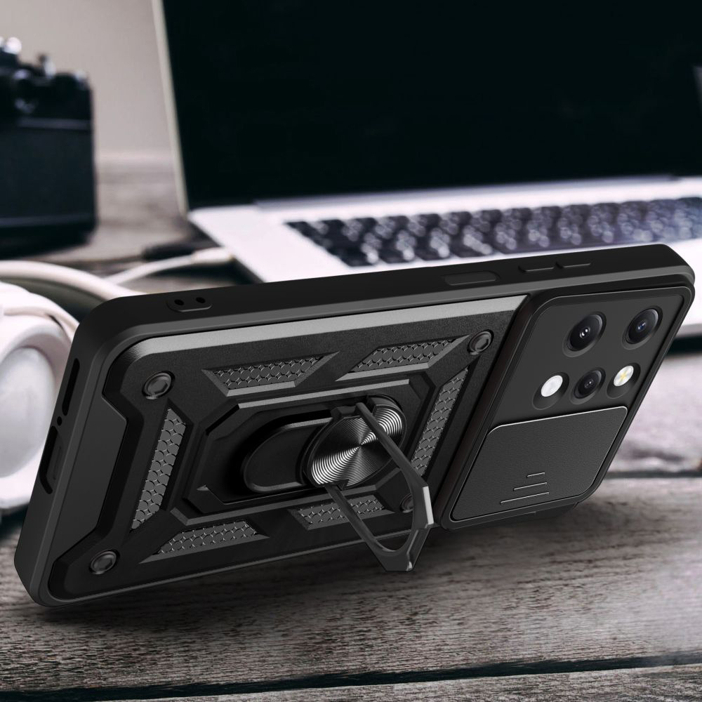 Kryt Xiaomi Redmi 12 Techsuit CamShield Pro černý