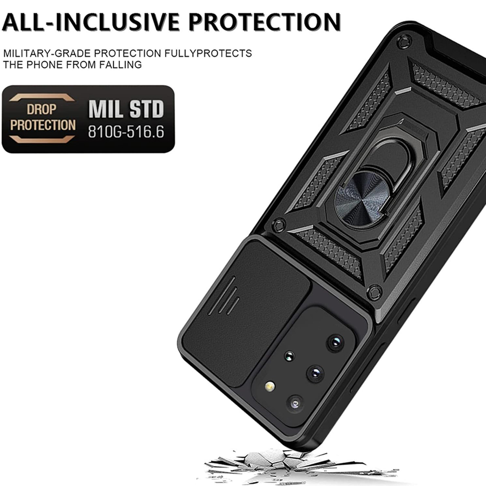 Kryt Samsung Galaxy S20 Plus 4G / S20 Plus 5G Techsuit CamShield Pro černý