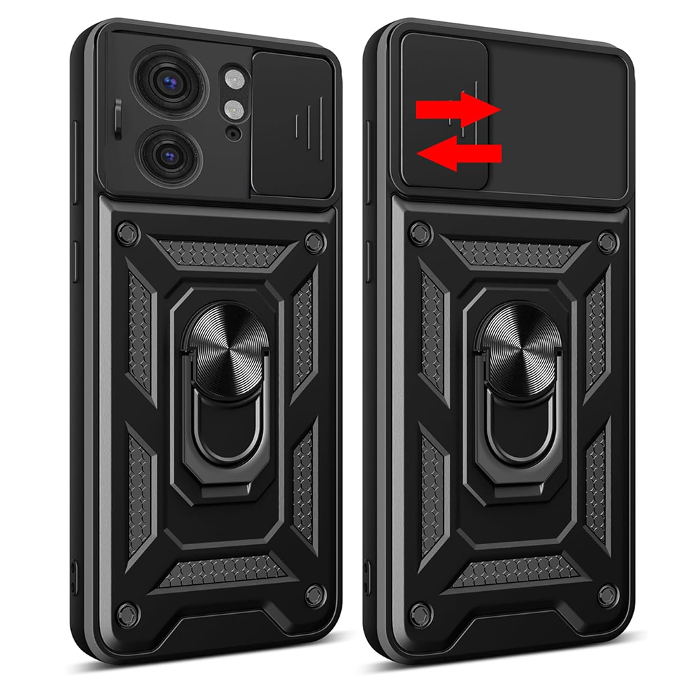 Kryt Motorola EDGE 40 / EDGE (2023) Techsuit CamShield Pro černý