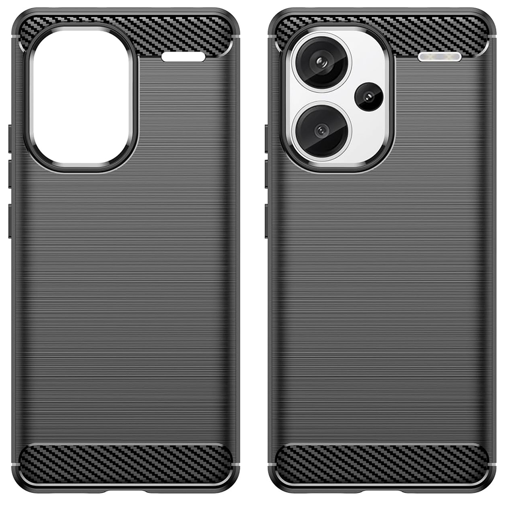 Kryt Xiaomi Redmi Note 13 Pro+, Armored Carbon black
