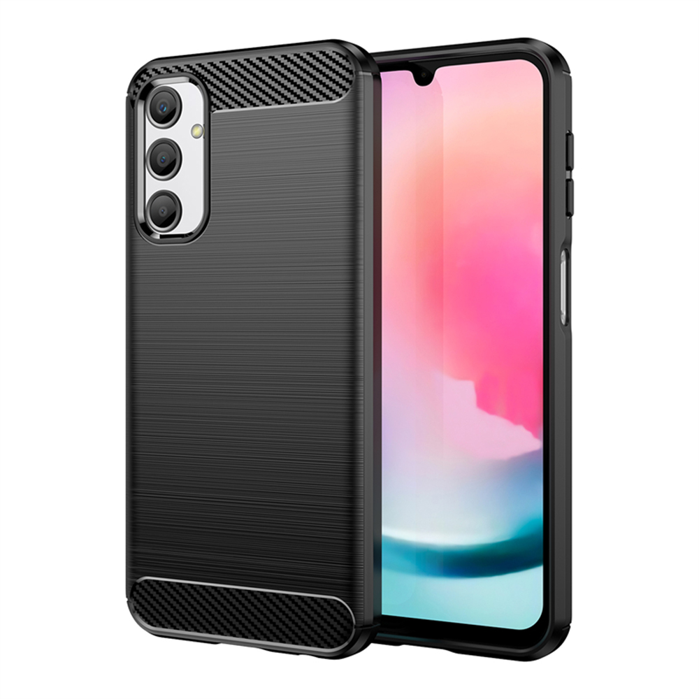 Kryt Samsung Galaxy A15, Armored Carbon černý