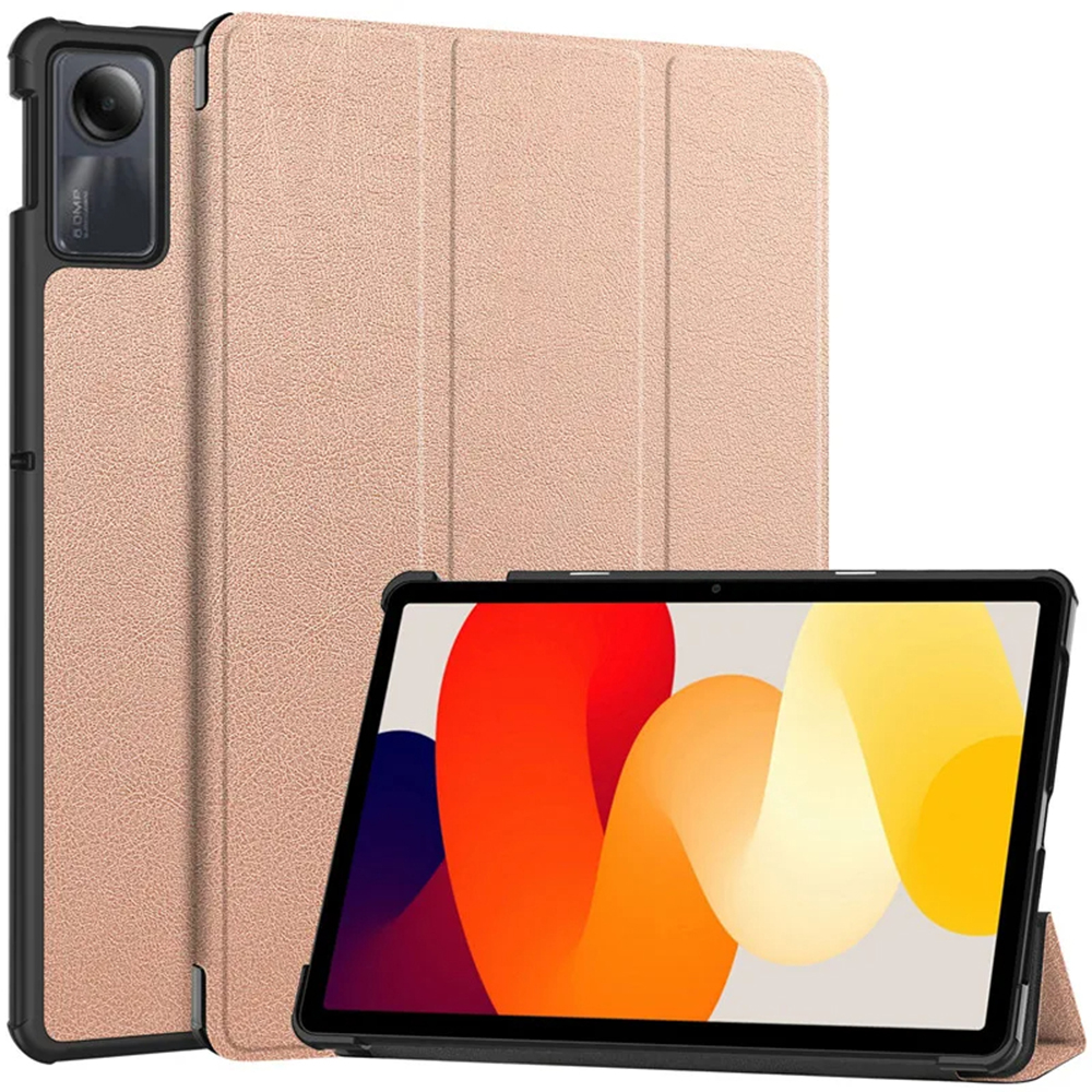Pouzdro pro tablet Xiaomi Redmi Pad SE 11", Techsuit FoldPro Rose Gold