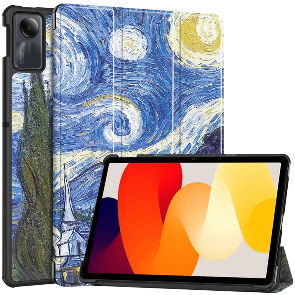 Pouzdro pro tablet Xiaomi Redmi Pad SE 11", Techsuit FoldPro Starry Night