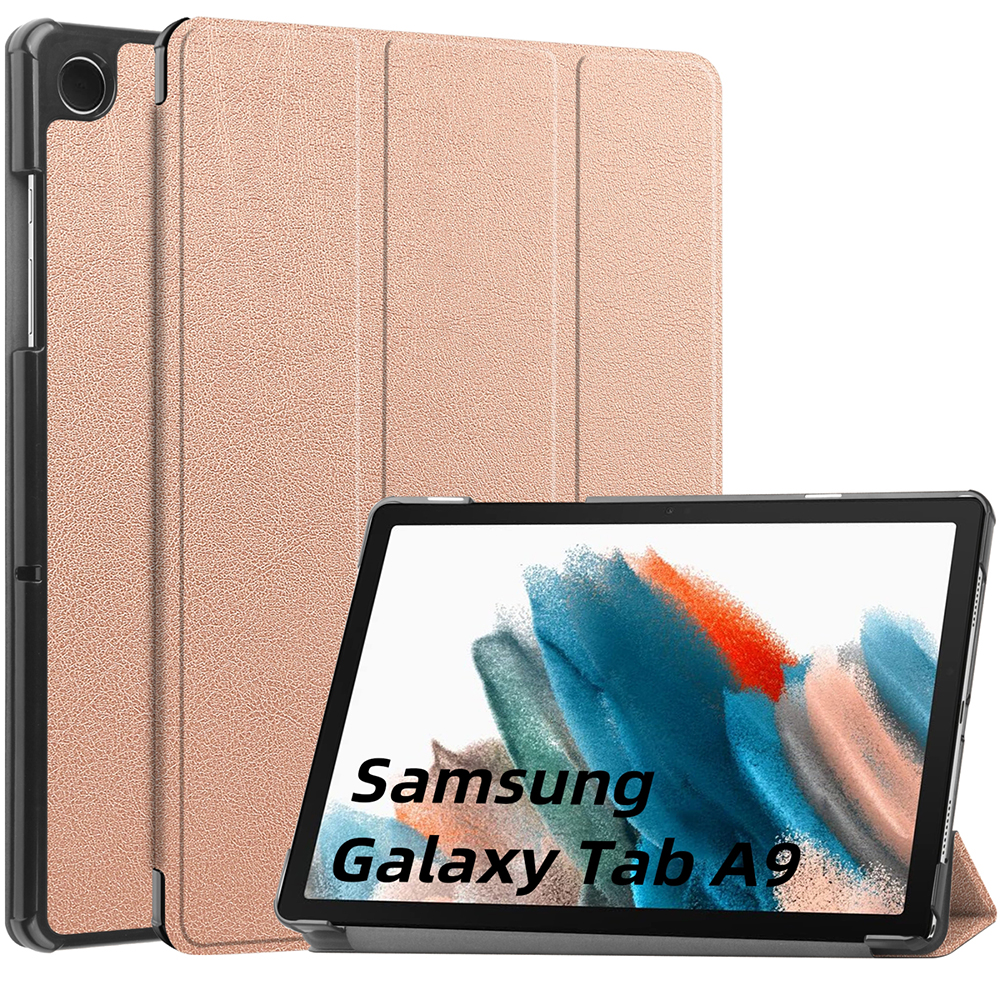 Pouzdro pro tablet Samsung Galaxy Tab A9 / A11, Techsuit FoldPro Rose Gold