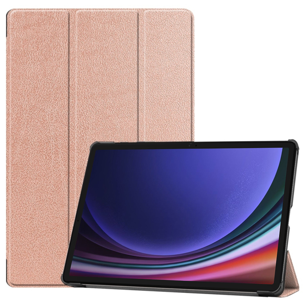 Pouzdro pro tablet Samsung Galaxy Tab S9 Plus / S9 FE Plus / S10 Plus, Techsuit FoldPro Rose Gold