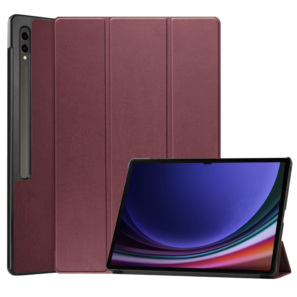 Pouzdro pro tablet Samsung Galaxy Tab S9 Ultra, Techsuit FoldPro burgundy